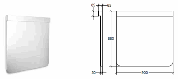 Lineabeta Scalin Bathroom Mirrors