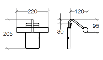 Lineabeta Ciari Bathroom Lights