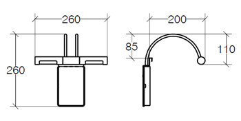 Lineabeta Ciari Bathroom Lights