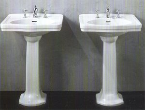 Simas Londra Traditional Bathroom Sinks