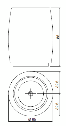 Antonio Lupi Barrel Bathroom Sinks