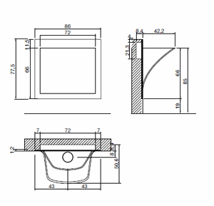 Antonio Lupi Soffio Bathroom Sinks