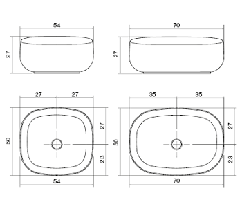 Antonio Lupi Abol Bathroom Basins