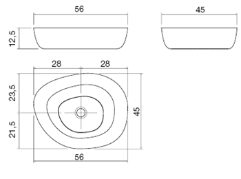 Antonio Lupi Canyon Bathroom Basins