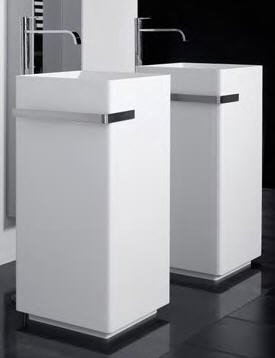 Antonio Lupi Kubic Freestanding Bathroom Sinks