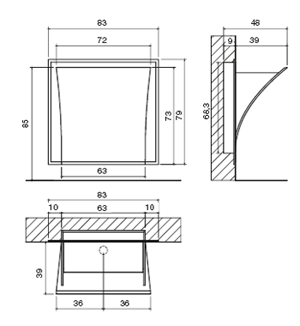 Antonio Lupi Strappo Bathroom Sinks