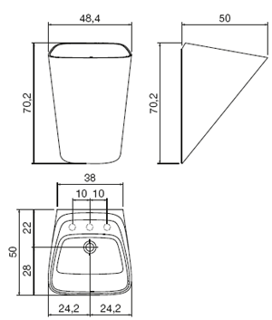 Antonio Lupi Tratto Bathroom Sinks