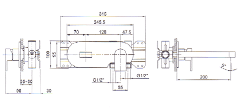Fantini Mare Bathroom Taps