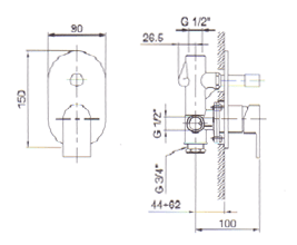 Fantini Mare Bathroom Showers