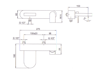 Fantini Mare Bathroom Shower Taps