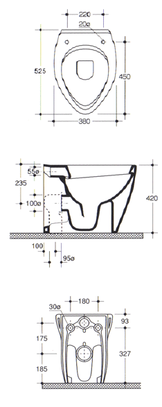 Master Ceramiche Bathroom Toilets
