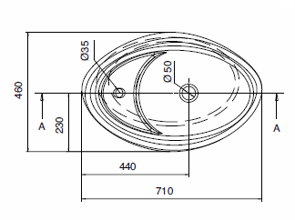 Scarabeo Moai Bathroom Sinks