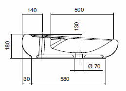Scarabeo Moai Bathroom Sinks