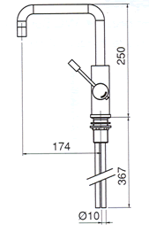 Zazzeri Modo Bathroom Taps
