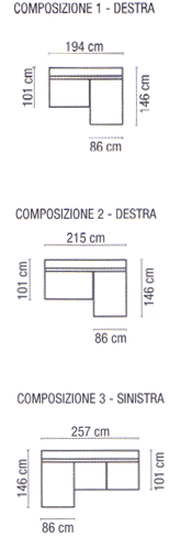 Calligaris My Space Sofas