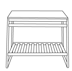 Art Ceram Naked Bathroom Sinks