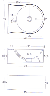 NIC Design Pixel Bathroom Basins