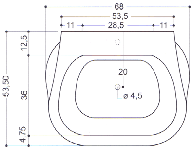 NIC Design Pillow Bathroom Sinks