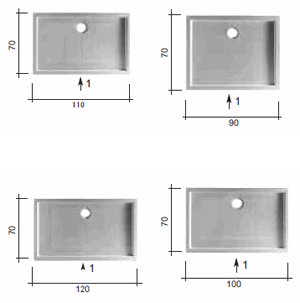 NIC Design Minimo Shower Trays