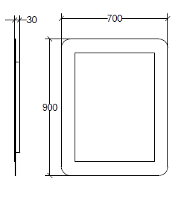 Lineabeta Speci Bathroom Mirrors