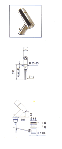 Alessi Oras Bathroom Taps