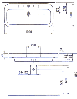 Laufen Palomba Bathroom Basins