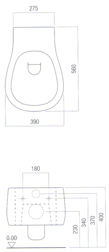 Agape Pear Bathroom Toilets