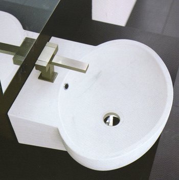 Ceramica Esedra Poing Bathroom Washbasins