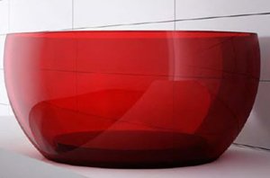 Regia Pouf Glass Basins