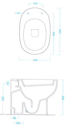 Pozzi Ginori Quinta Bathroom Toilets