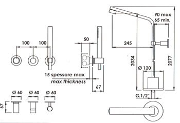 Bonomi Bathroom Showers