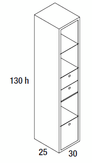 Regia Woode Bathroom Cabinets