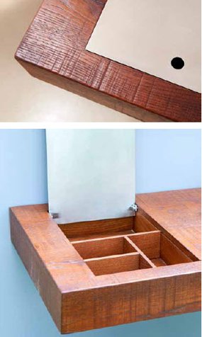 Regia Woode Bathroom Countertops