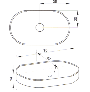 Regia Oval Bathroom Basins
