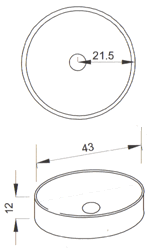 Regia Rotero Glass Basins