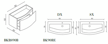 Regia Batik Bathroom Vanity Sinks