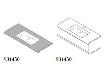 Regia Cover Bathroom Vanity Sinks