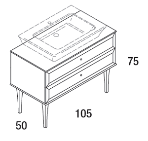 Regia Vintage Bathroom Sinks