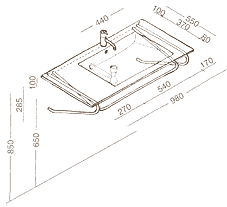 Rapsel Trieste Bathroom Sinks