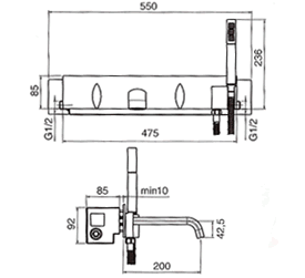Zazzeri Noox Bathroom Showers