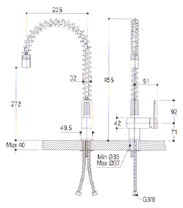 Ritmonio Perpetuo Kitchen Taps