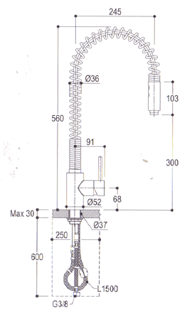 Ritmonio Perpetuo Kitchen Taps