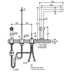 Ritmonio Zenit Kitchen Taps