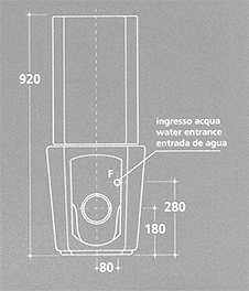 Galassia SA02 Close Coupled Toilets