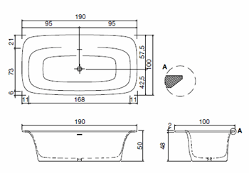 Antonio Lupi Satoriale Bathtubs
