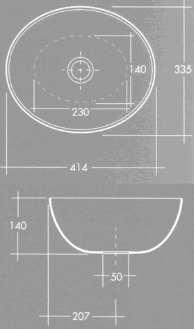 Scarabeo Ovo Bathroom Basins