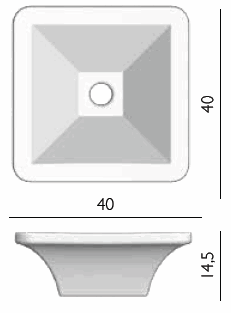 Scarabeo Butterfly Bathroom Sinks
