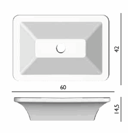 Scarabeo Butterfly Bathroom Sinks