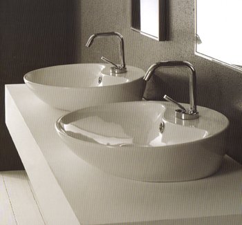 Scarabeo Shape Bathroom Basins