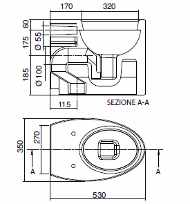 Scarabeo Zefiro Bathroom Toilets